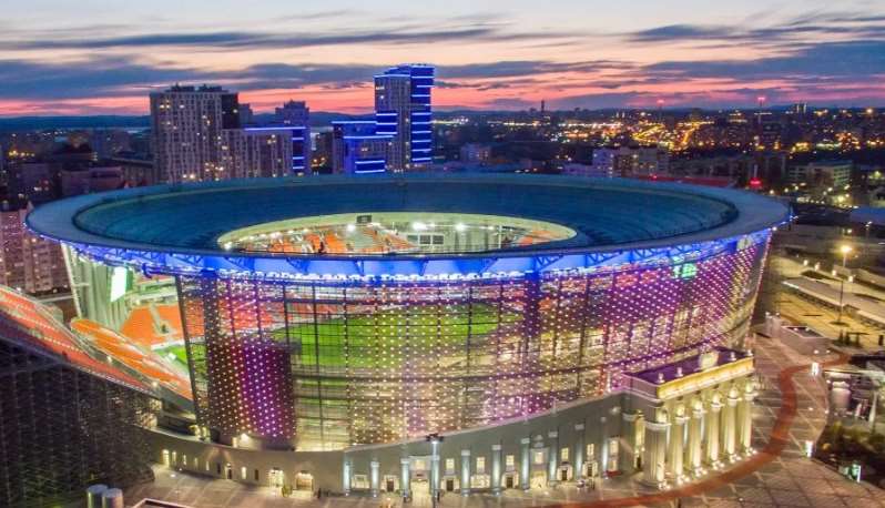 Кондиционирование стадиона «Екатеринбург Арена»